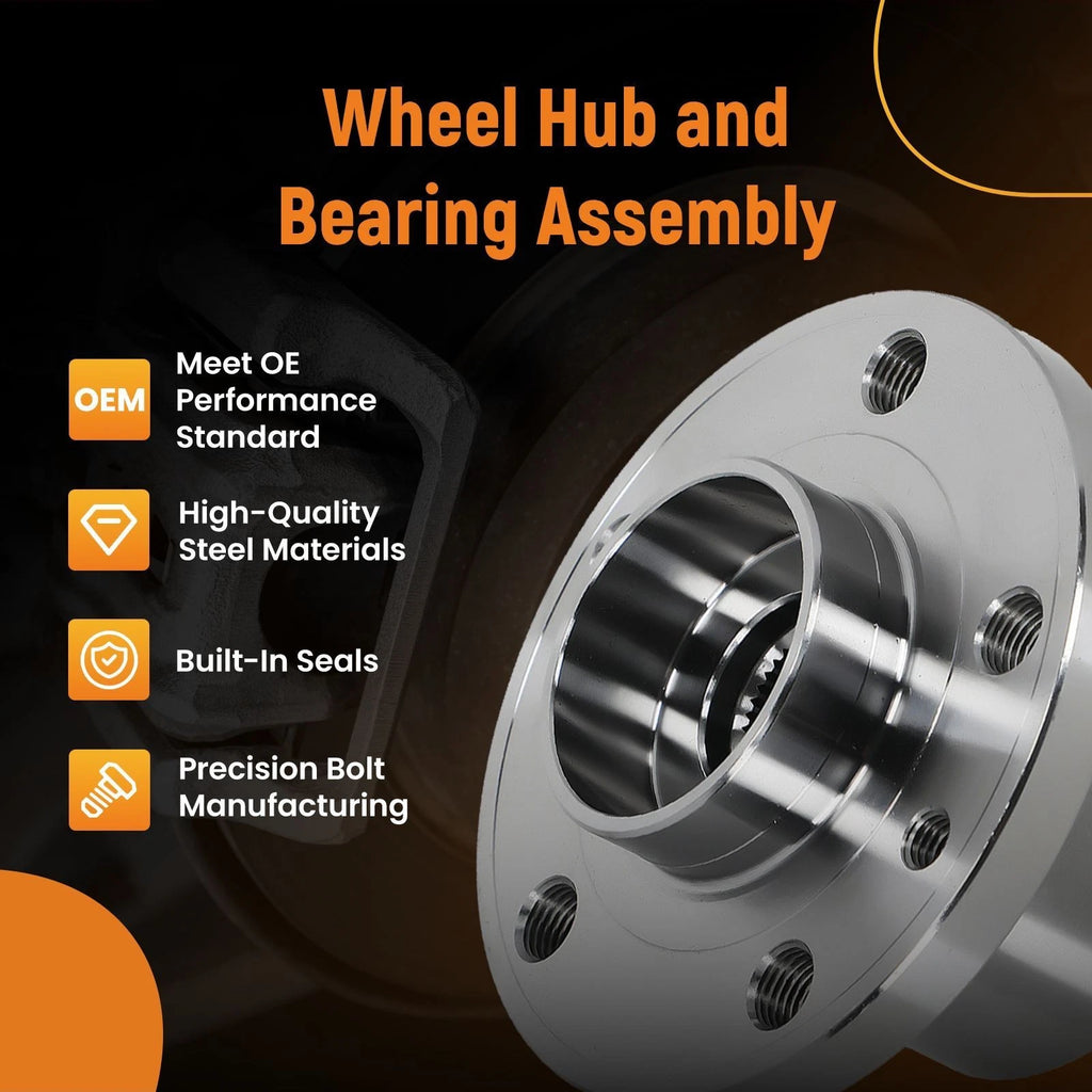 Front Wheel Bearing Hub for Volvo V60 (2015–2018), XC60 (2010–2017) 513328