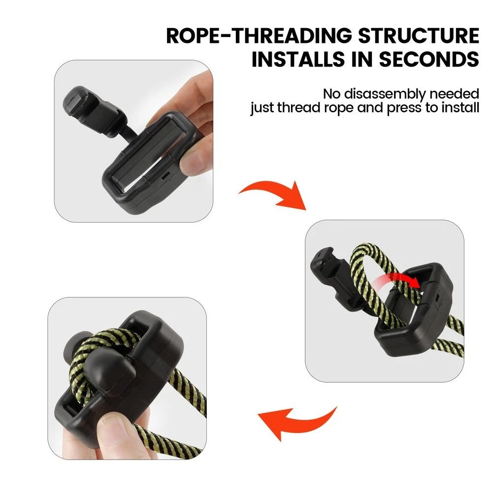 Boat Mooring Buffer for Rope Protection and Tension Absorption (TPU)