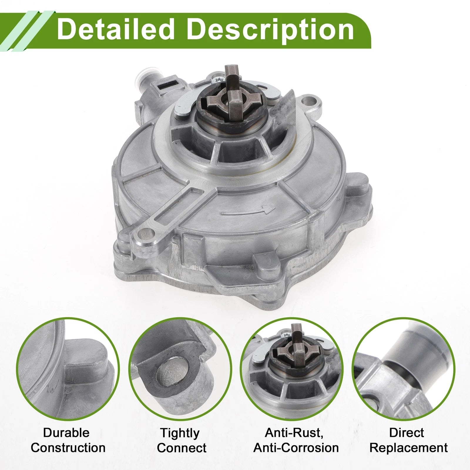 Brake Vacuum Pump No. 06E145100M for Audi Q7 (2010–2023)