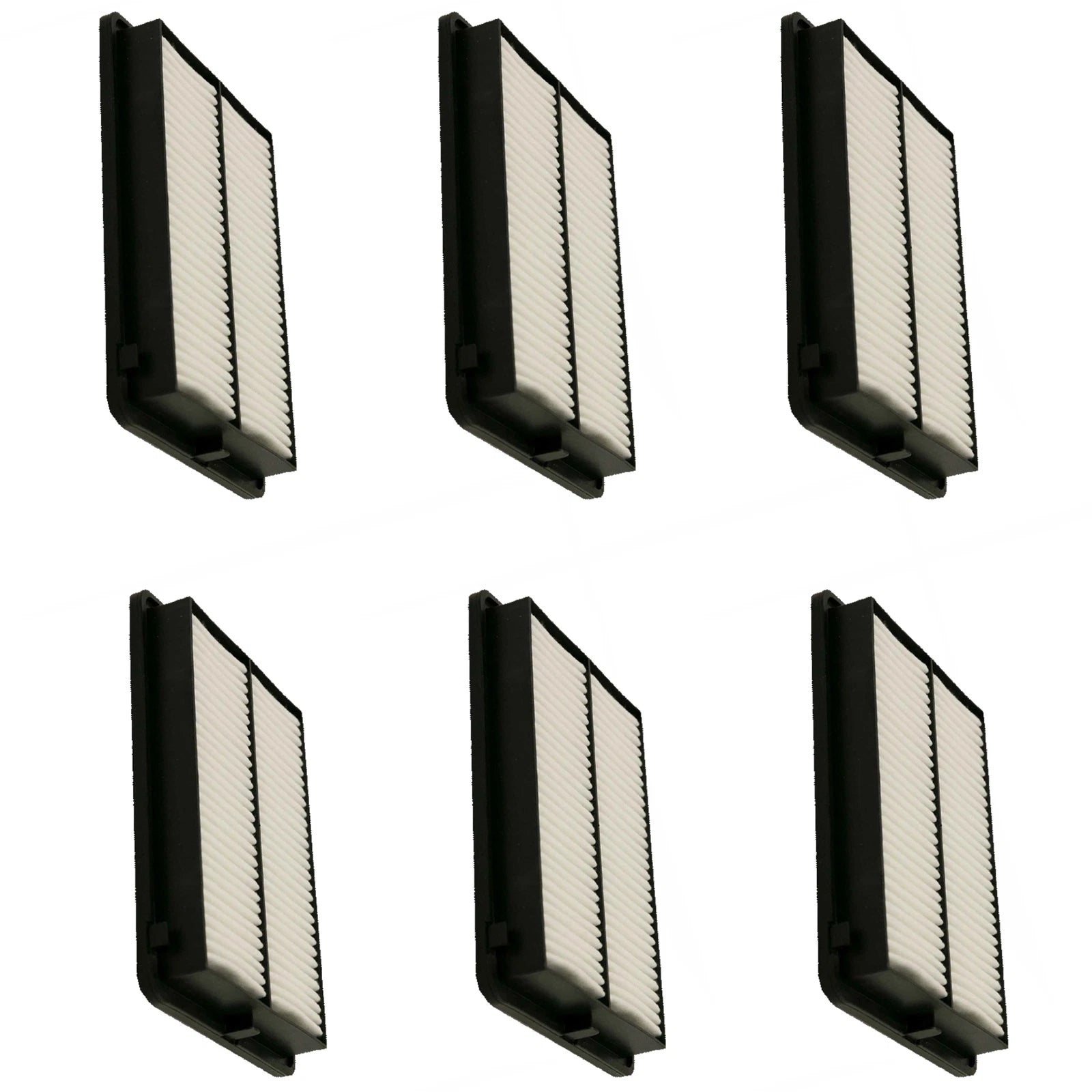 Set of 6 Air Filters for Wix (Synthetic)
