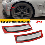 Clear Bumper Side Marker Reflector Lamp for BMW F30 F31 (2012–2015)