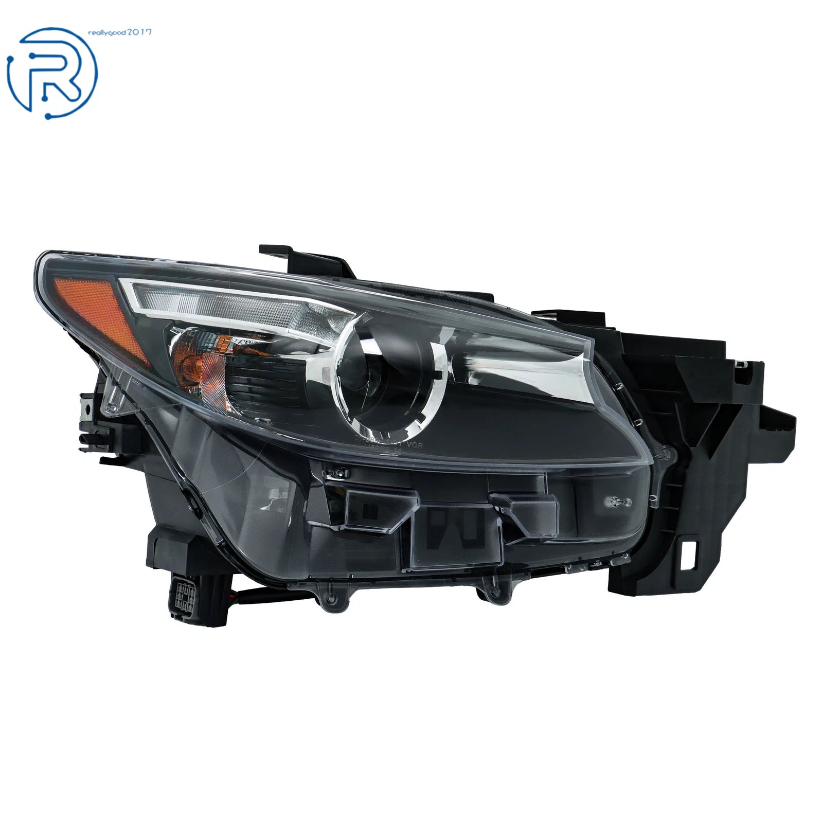 Headlamp for Mazda CX-9 (2016-2023) LED Right Black