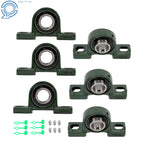 6 Pack Pillow Block Bearing UCP205-16 for Various Applications (1" Bore)