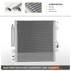 A/C Condenser for Jeep Liberty (2008–2012) OE Style Aluminum