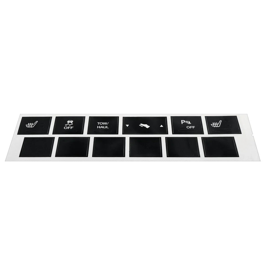 Heated Seat Traction Button Repair Sticker for Jeep Commander (2006–2010)