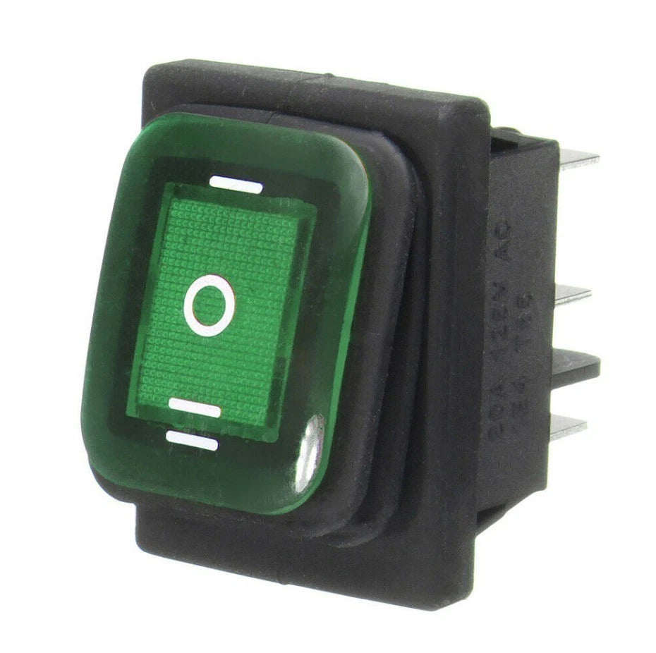 Rocker Switch 1 Pc 16A 250VAC 30A 125VAC for Boat Car LED Light