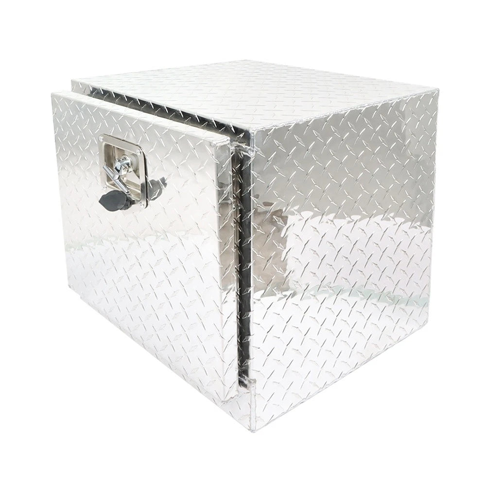 Aluminum Underbody Tool Box for Truck Bed Trailer RV (18"x17"x18")