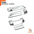 6 x Chrome Door Handle Covers for Toyota Hiace Commuter (2005-2019)