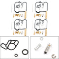 Set of 4 Carburetor Repair Kit for Suzuki Bandit 250 GSF250 GJ74A (1989–1999)
