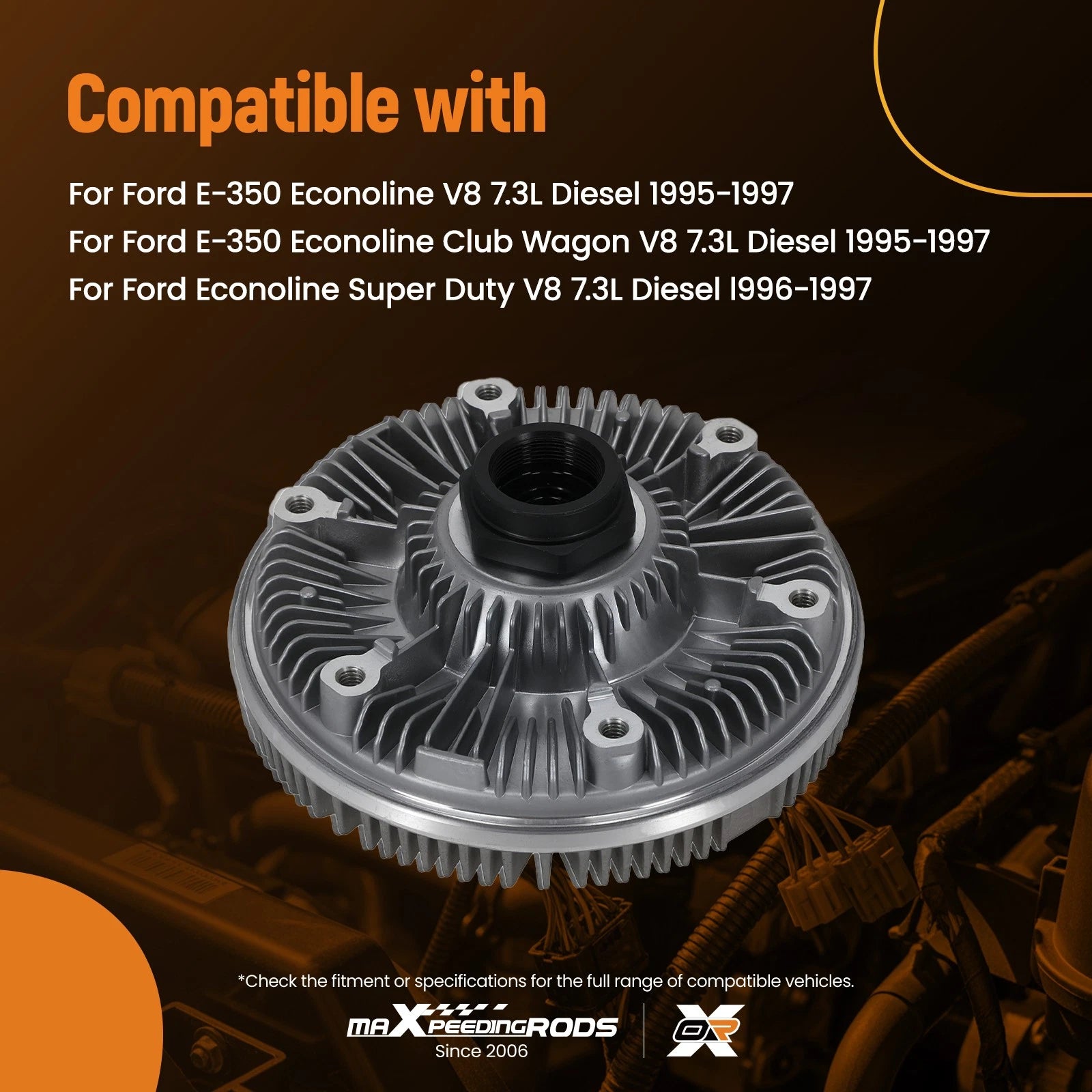 Engine Fan for Ford E-350/F-250 7.3L Diesel (1994–1997)