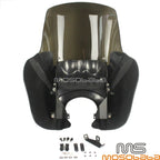 15" Windshield Extension Block Headlight Fairing for Harley Dyna FXDXT (2006-2017)