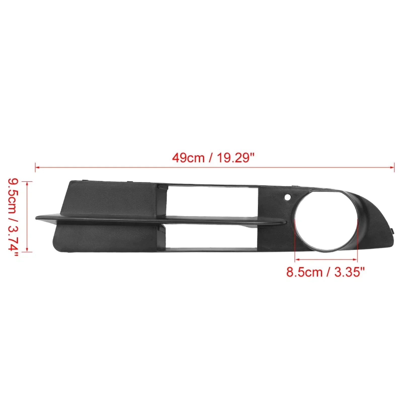 Front Left Fog Light Grille Cover Trim for BMW 525i (2004-2007)