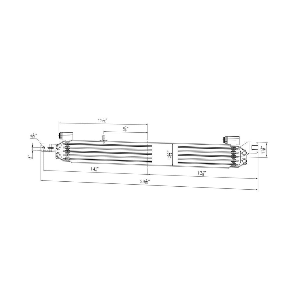 Replacement Automatic Transmission Oil Cooler Assembly for Ford Ranger (2011–2023)
