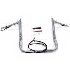 12" Miter Cut Prewired Handlebar for Harley Street Glide/Electra Glide (2016–2023)