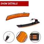 2X Front Side Marker Amber LED Light for MINI Cooper (2007–2019)