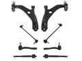 Front Control Arm Ball Joint Tie Rod Sway Bar Link Kit for Mazda 3 (2004–2013)