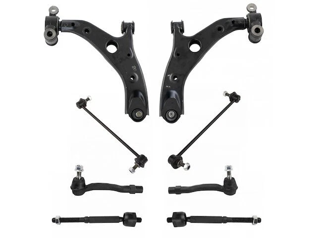 Front Control Arm Ball Joint Tie Rod Sway Bar Link Kit for Mazda 3 (2004–2013)