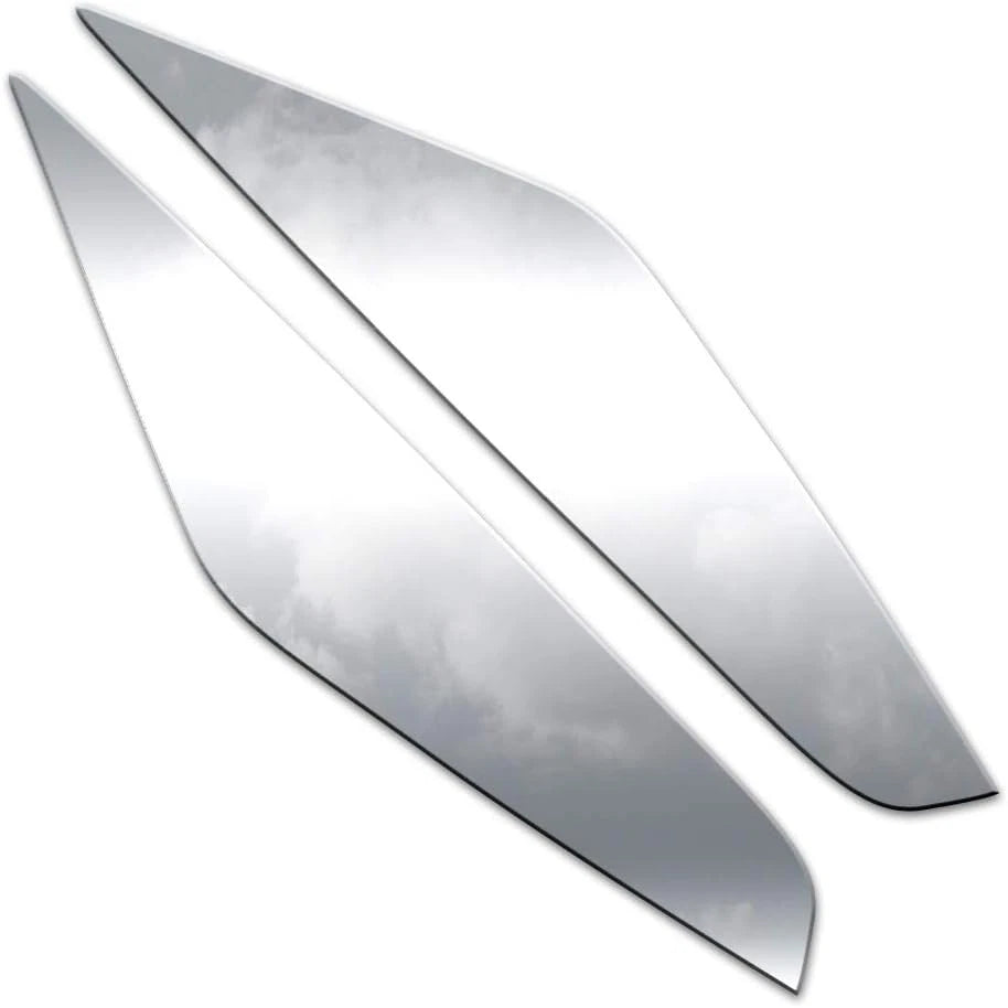 2pc. Luxury FX Sliding Rear Window Trim Accents for 2017-2023 Cadillac XT5