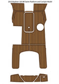 EVA Foam Teak Floor Mat for Bayliner 185 BR (2010)