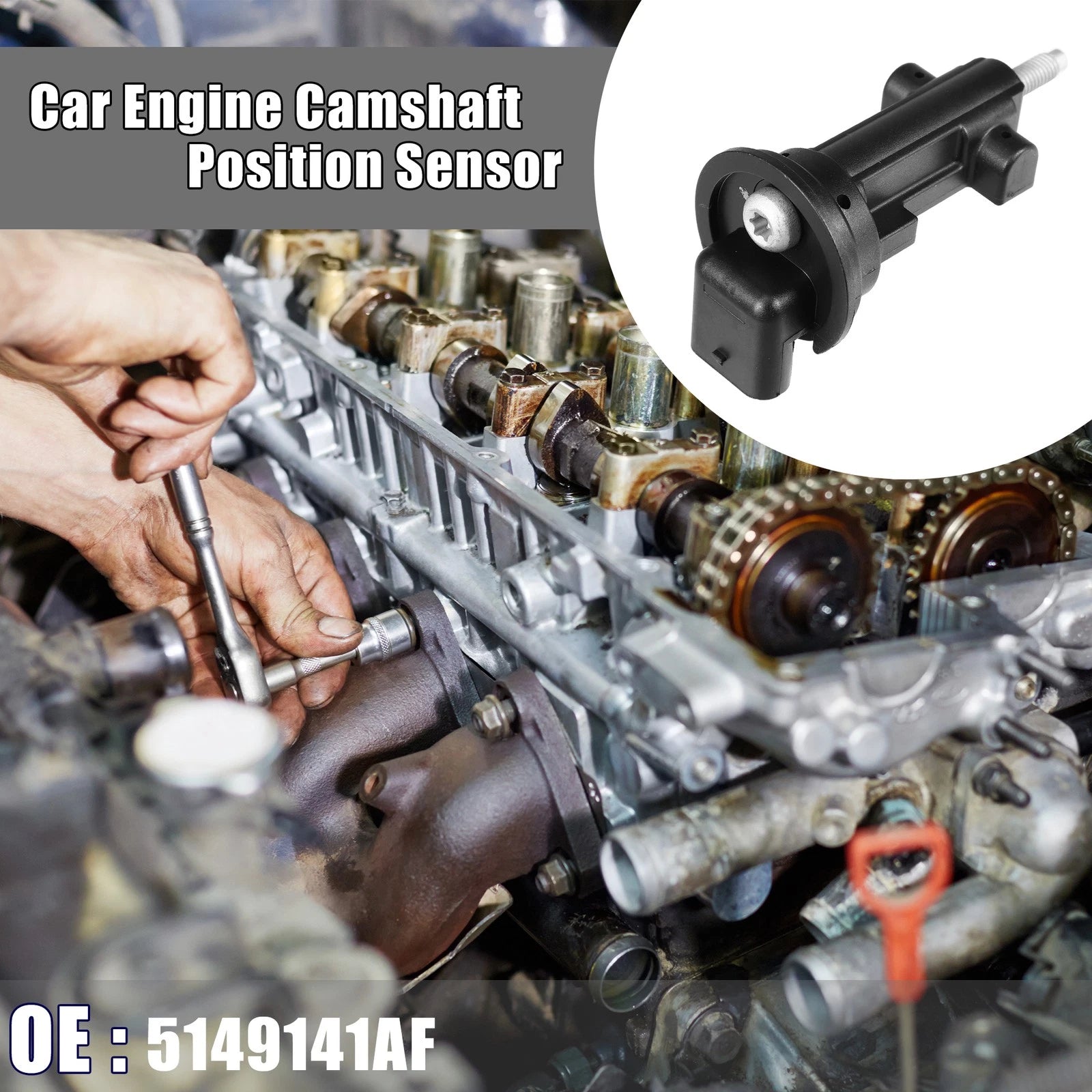 Engine Camshaft Position Sensor for RAM 1500, Dodge Charger (2013–2023)