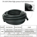 3/8" LS Conversion Fuel Injection Line Hose Fitting Kit for EFI (25Ft)