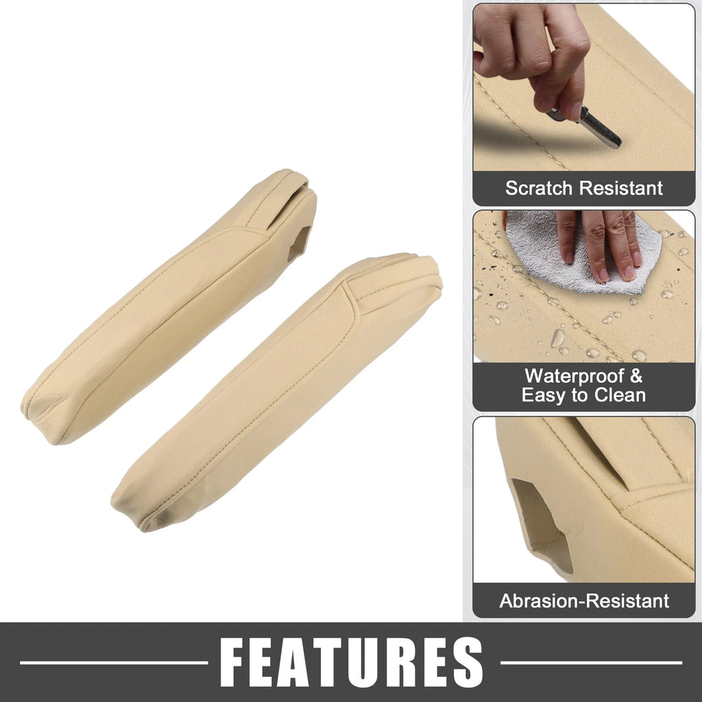 1 Pair Armrest Covers for Honda Odyssey  Light Brown
