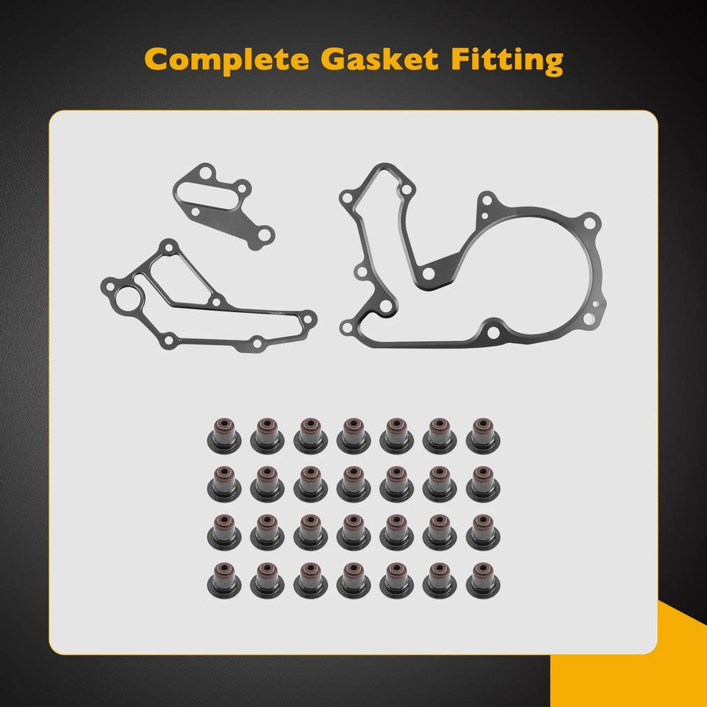 Engine Head Gasket Set w/ Bolt for Kia Sedona Sorento Hyundai Santa Fe (2002–2009)