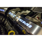 Fuel Rail Covers with Green LED for Dodge Charger Challenger 2015–2016