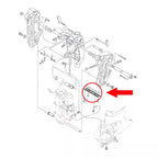 Transom Bracket Z Anode for Yamaha Outboard 80-130 HP (4-Stroke) (6H1-45251-00)