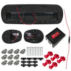 3pc Smoked Lens Cab Roof Marker Running Lights for Truck SUV