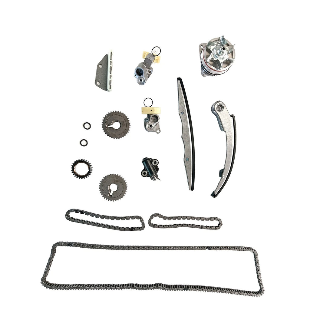 13x Engine Timing Chain Kit with Water Pump for Nissan Frontier NV1500 Xterra V6 (2010–2019)
