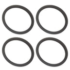 4 x 140mm Jet Pump Seals With Adhesive for Sea-Doo Challenger (1996–1997)