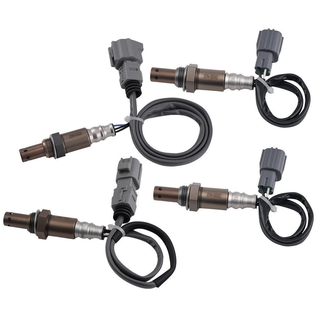 Set of 4 Upstream & Downstream O2 Sensors for Lexus RX330, Toyota Highlander (2004–2007)