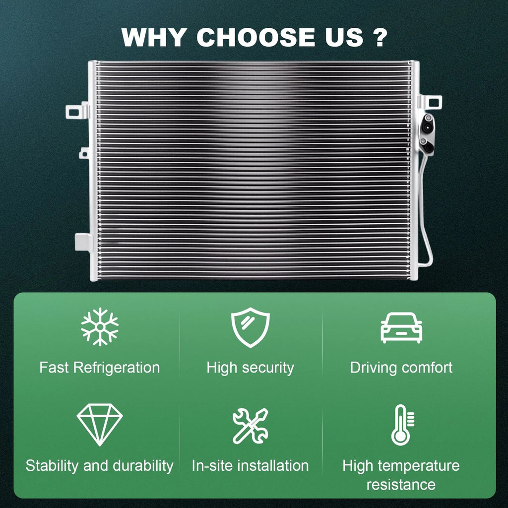 Aluminum AC Condenser for Dodge Journey (2011–2019)