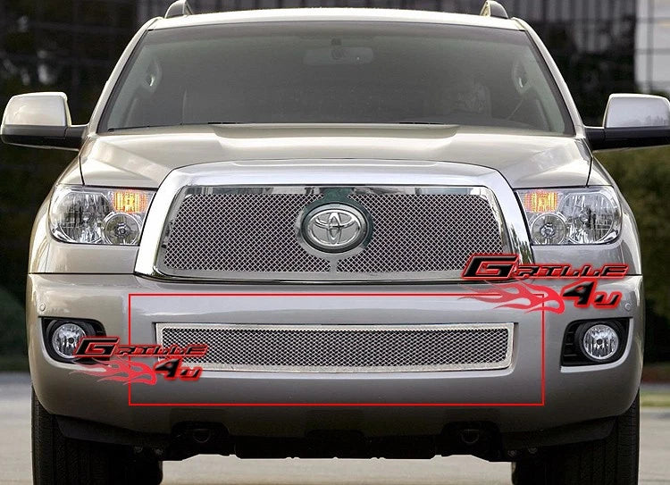 Stainless Steel Chrome Mesh Grille Insert for Toyota Sequoia (2008–2017)