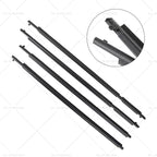 Set of 4 Weatherstrip Trim Seal Strips for Toyota RAV4 (2009–2012)