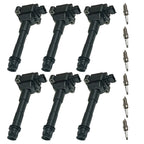 6X Ignition Coil & NGK Platinum Spark Plug for Porsche 911 Boxster (2005–2012)