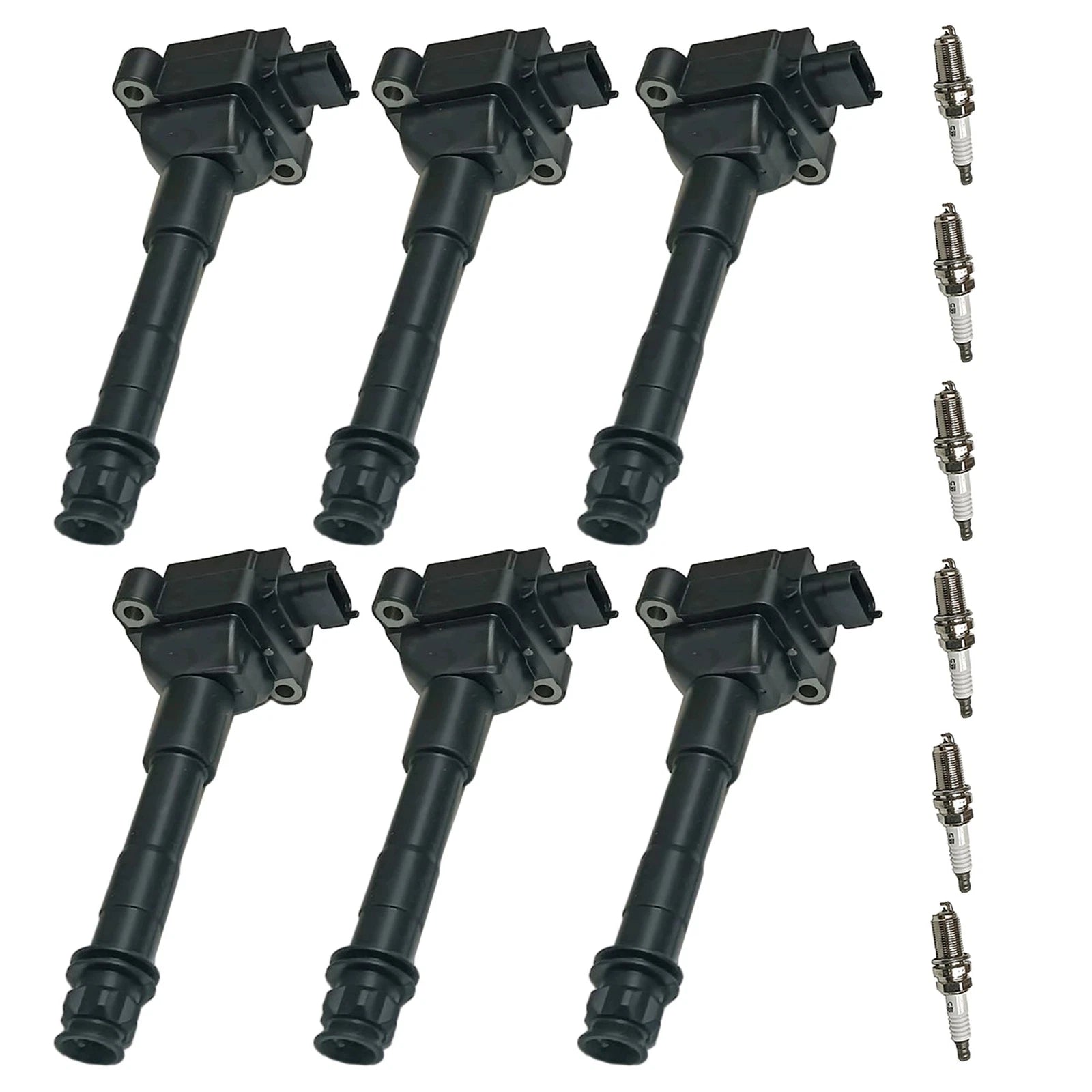 6X Ignition Coil & NGK Platinum Spark Plug for Porsche 911 Boxster (2005–2012)