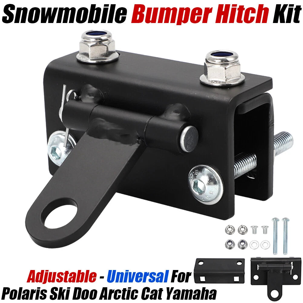 Tow Hitch Kit for Polaris Ski Doo REV Arctic Cat Yamaha Snowmobile