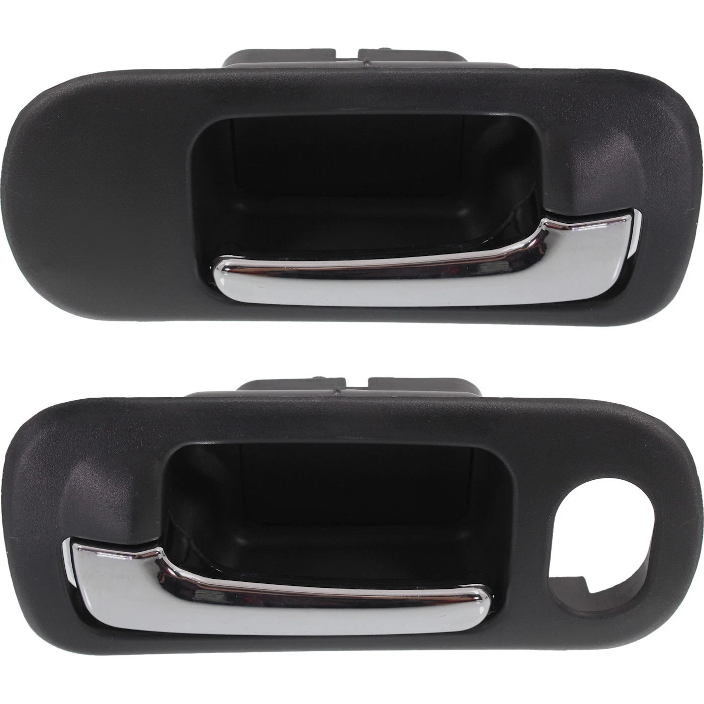 Inside Door Handle Chrome Black for Honda Civic Sedan (2001-2005)