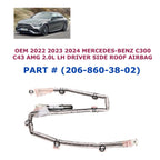 Left Side Roof Airbag for Mercedes-Benz C300 C43 AMG (2022–2024) 206-860-38-02