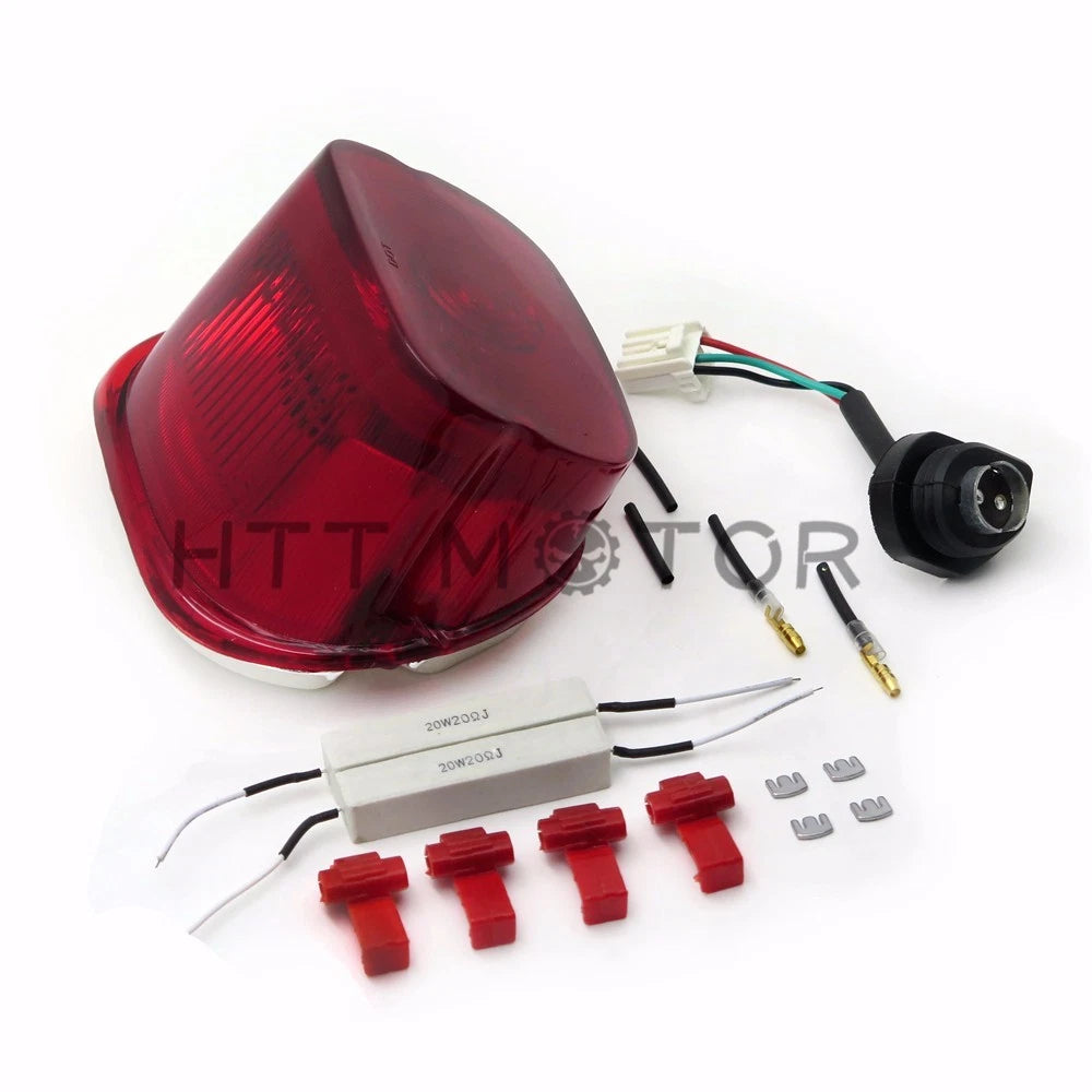 Red LED Tail Light for Harley Sportster Softail Dyna Electra
