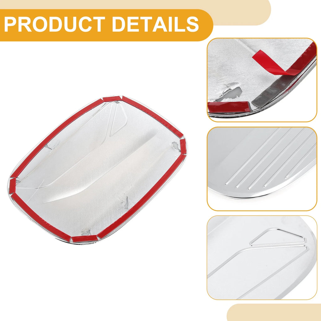 Fuel Tank Door Cap for Mazda CX-8 (2019–2025) Chrome Silver Tone