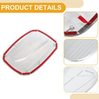 Fuel Tank Door Cap for Mazda CX-8 (2019–2025) Chrome Silver Tone
