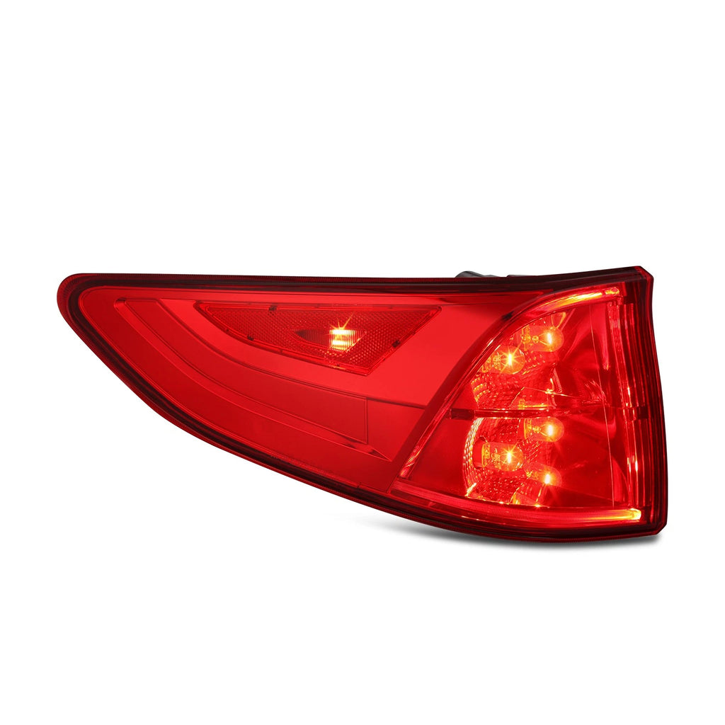 Chrome Outer LED Tail Light Brake Lamp for Honda Odyssey (2018–2023)