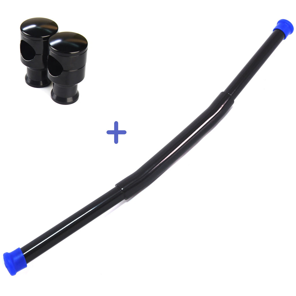 2" Rise Drag Bar Handlebar for Harley Dyna Lowrider Sportster XL