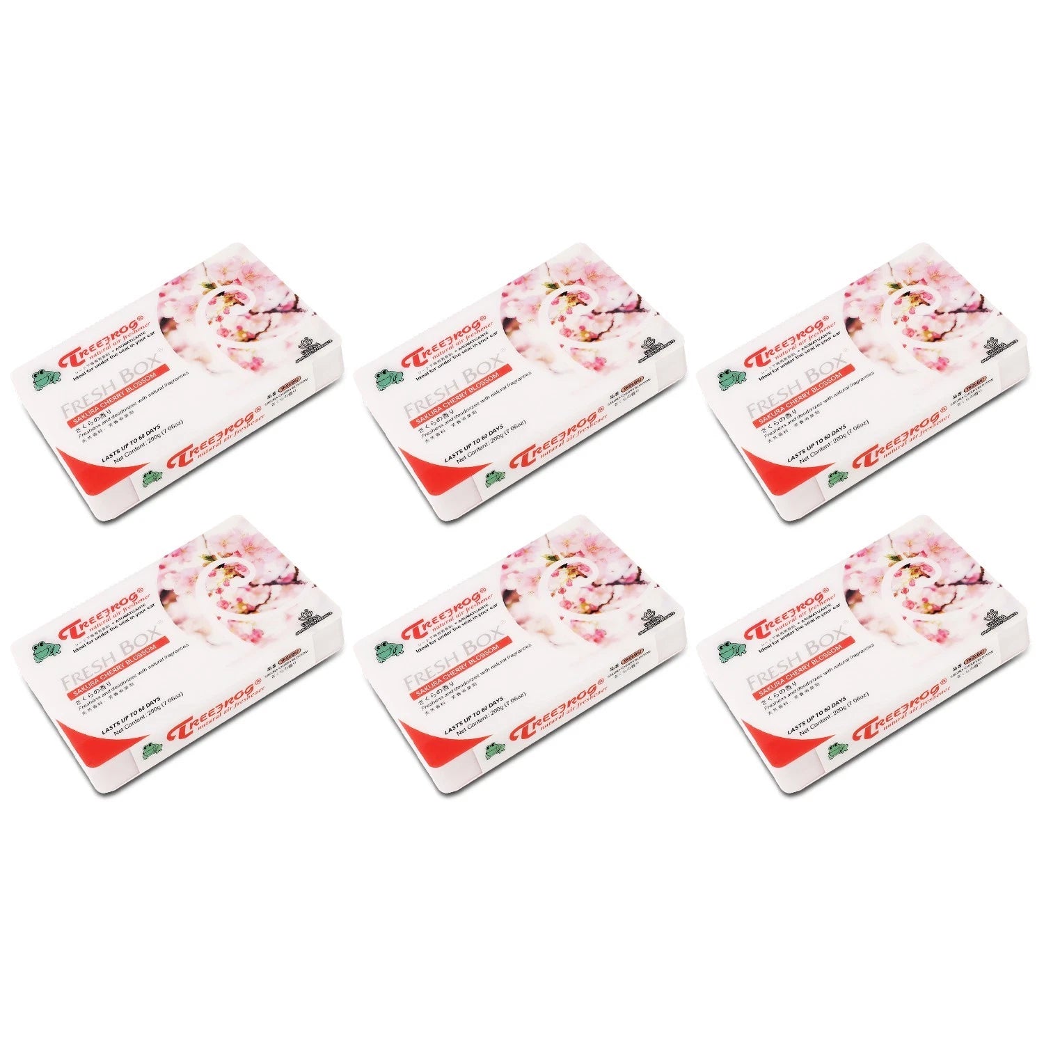 6pc Cherry Blossom Air Freshener for Treefrog (200g)