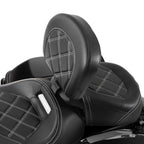 Driver Backrest Pad for Harley Touring Electra Glide Road King (2009–2023)