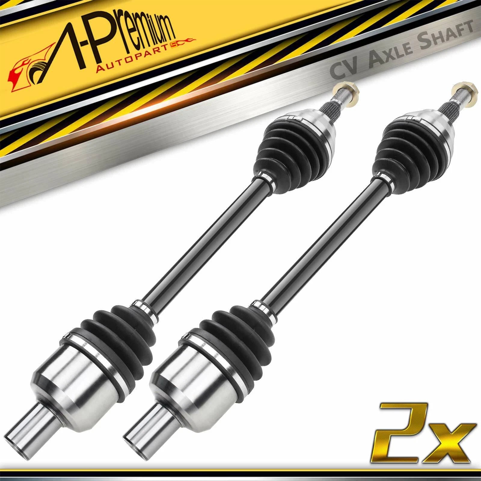 Pair Rear CV Axle Assembly for Chevrolet Corvette (1997–2004)