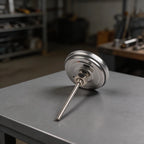 Oven Thermometer for BBQ Stainless Steel Bimetallic (0 to 500°C)